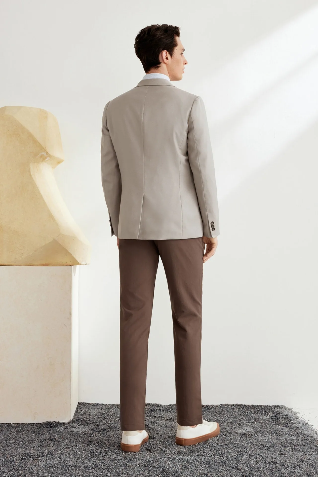 Teflon Finishing Stain Resistant Suit in Smart Fit