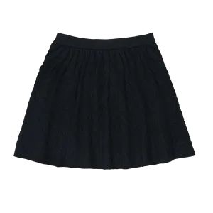 US STRUCTURE SKIRT EXTRA LENGTH-Dark Navy