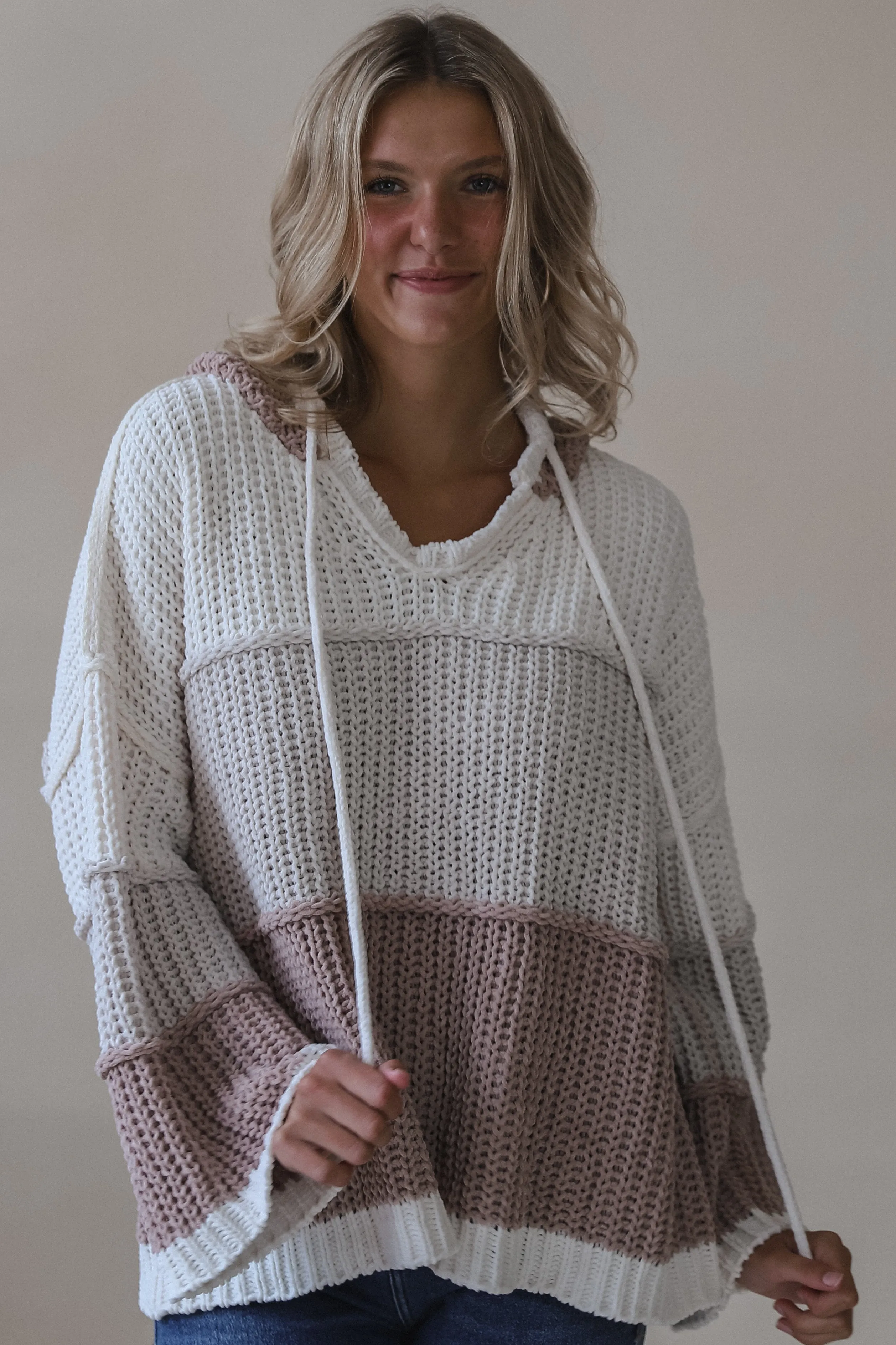Victoria Beige Sweater