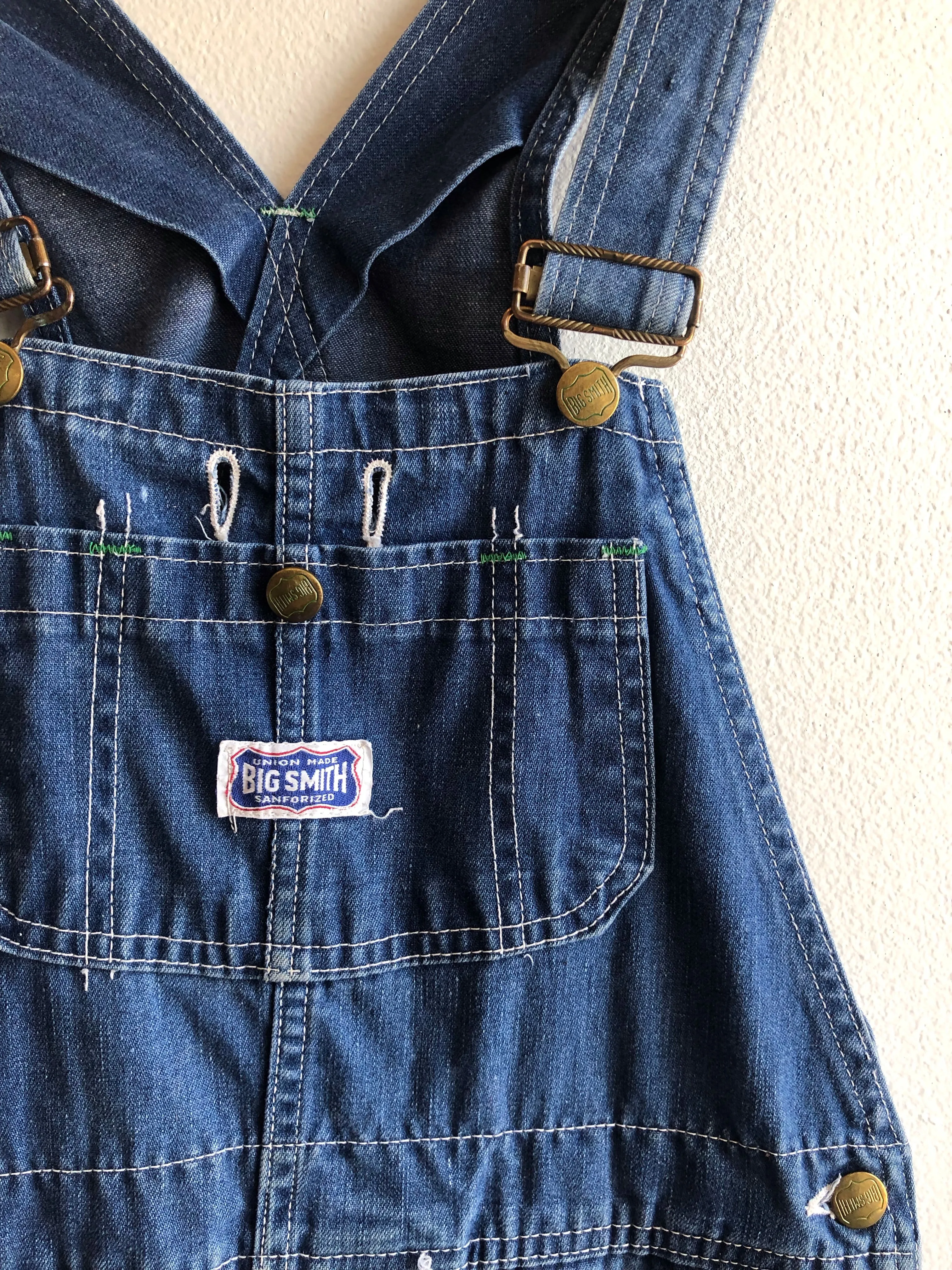 Vintage 1970s Big Smith Denim Overalls