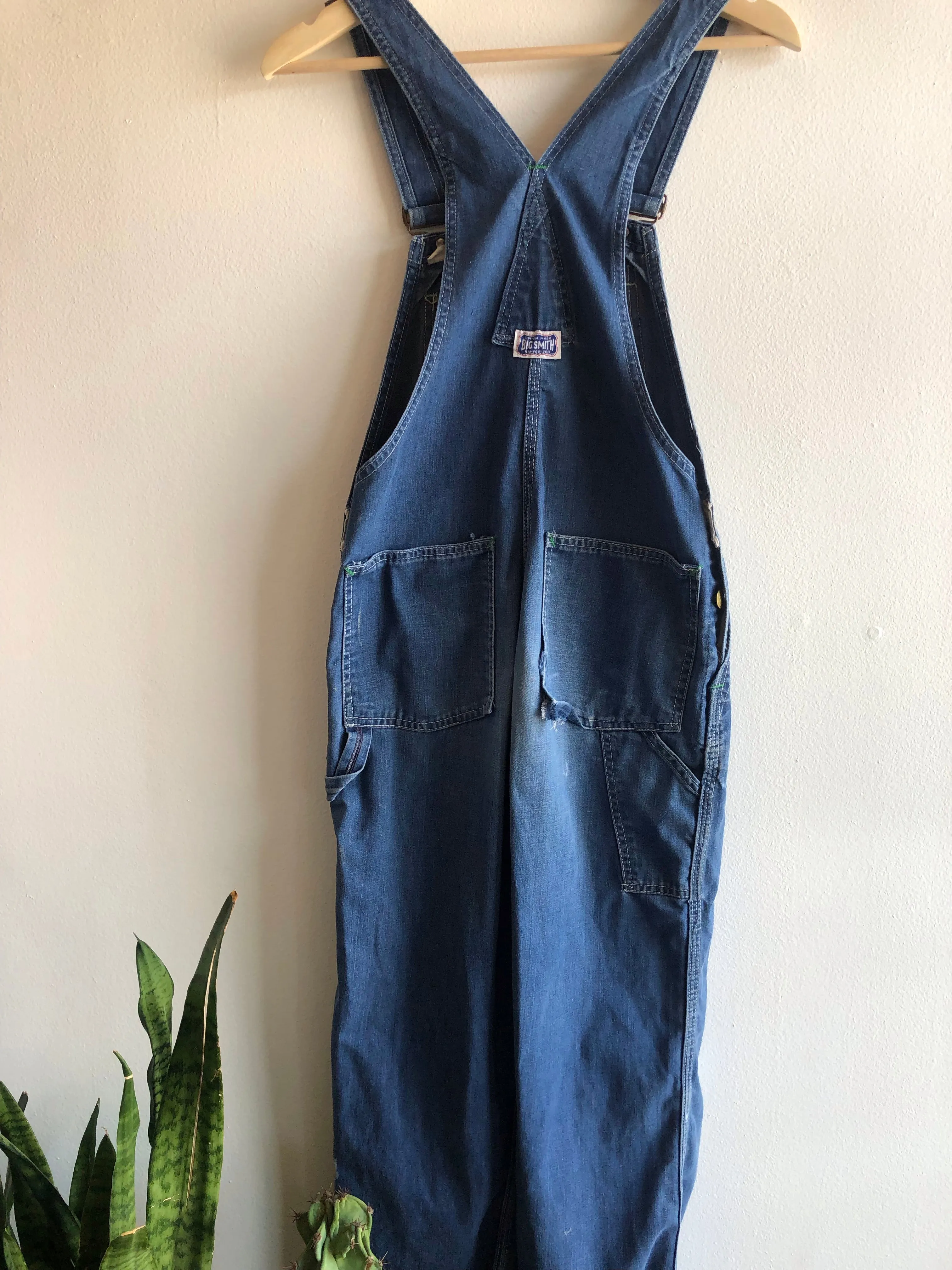 Vintage 1970s Big Smith Denim Overalls