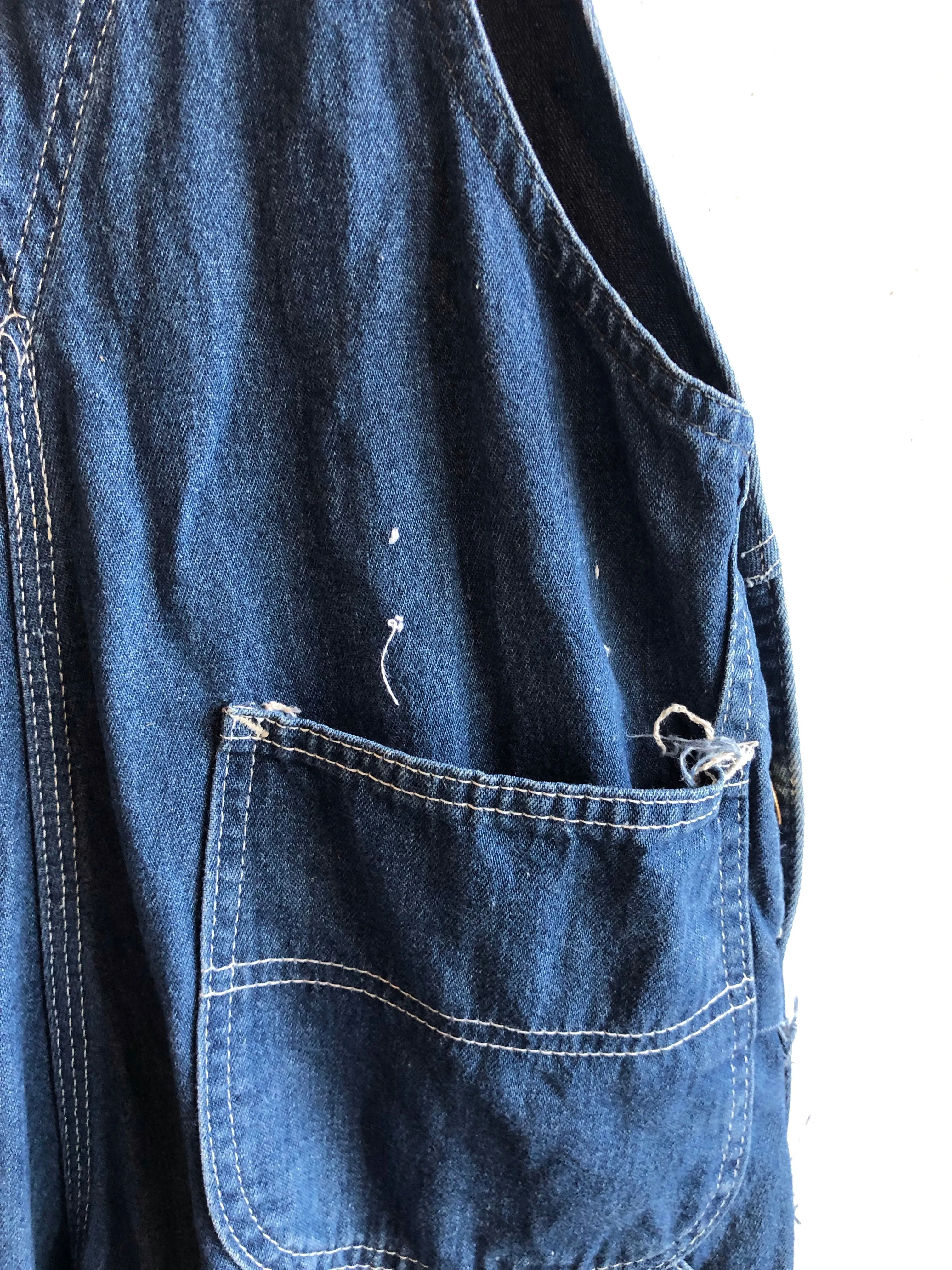 Vintage 1970s Lee Denim Overalls