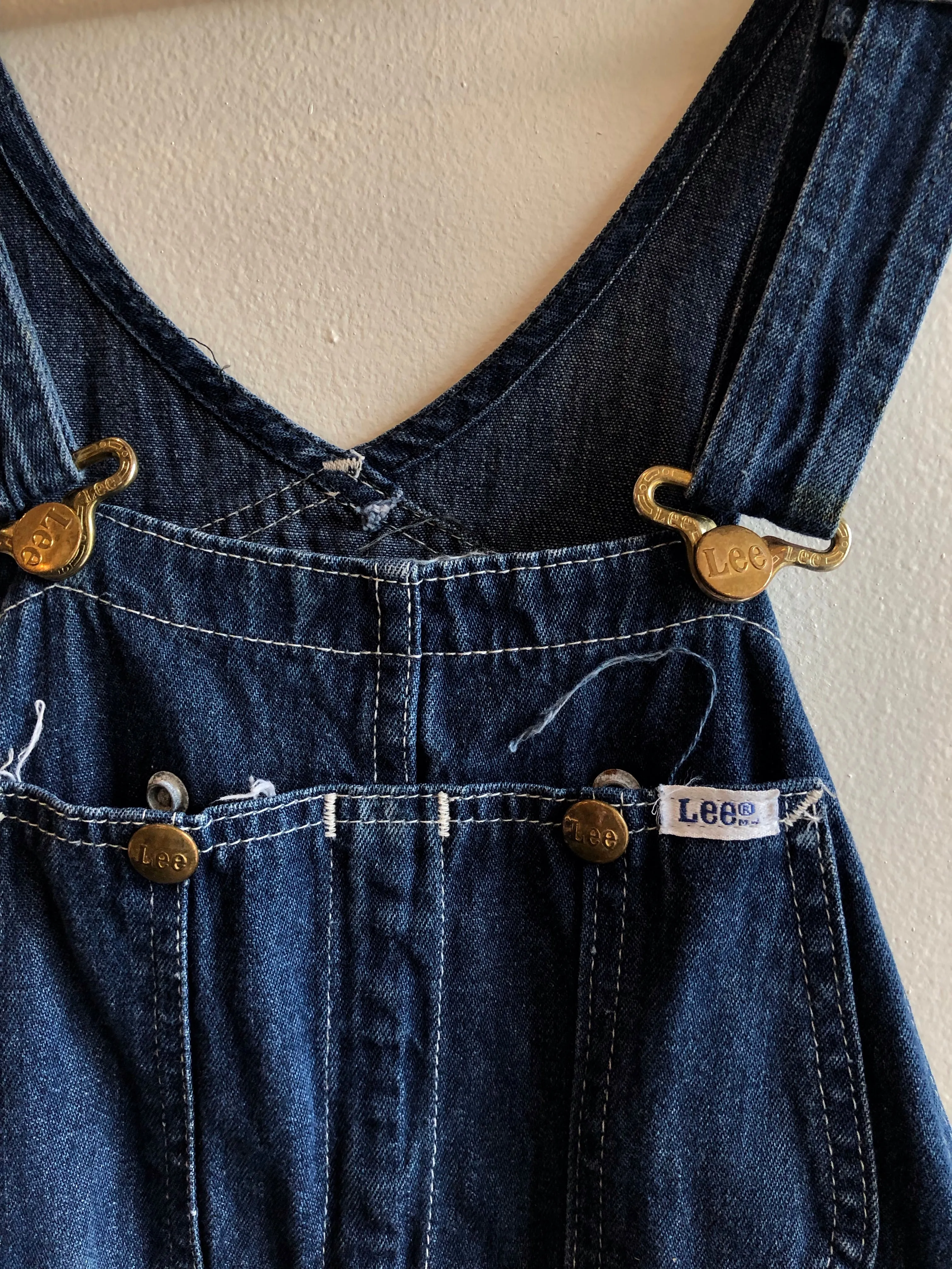 Vintage 1970s Lee Denim Overalls