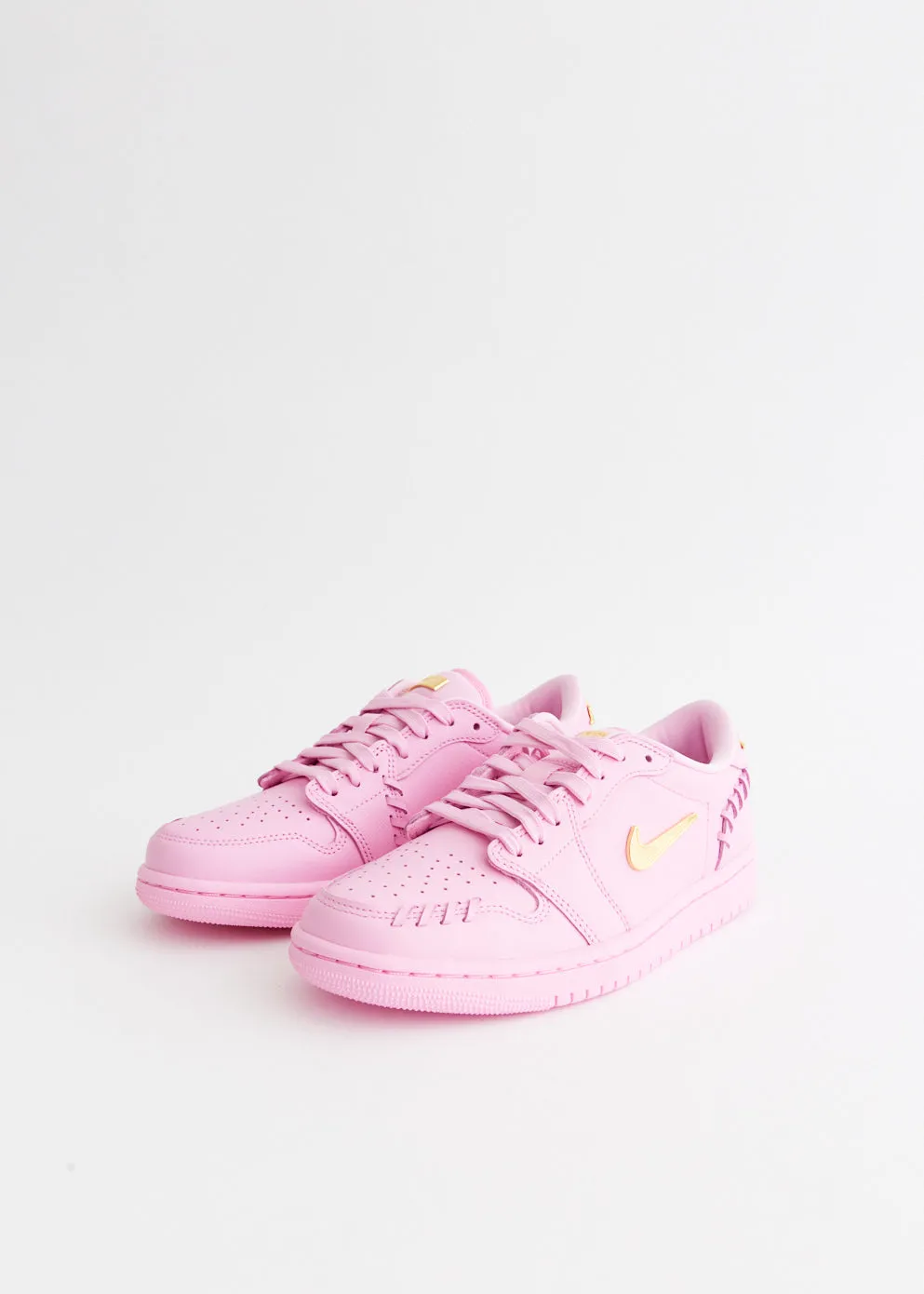 Women's Air Jordan 1 Low Method of Make 'Perfect Pink' Sneakers