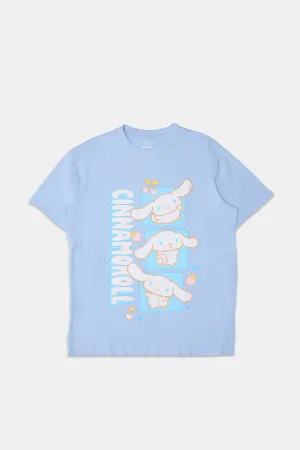 Womens Cinnamoroll Crystallina Boyfriend Tee